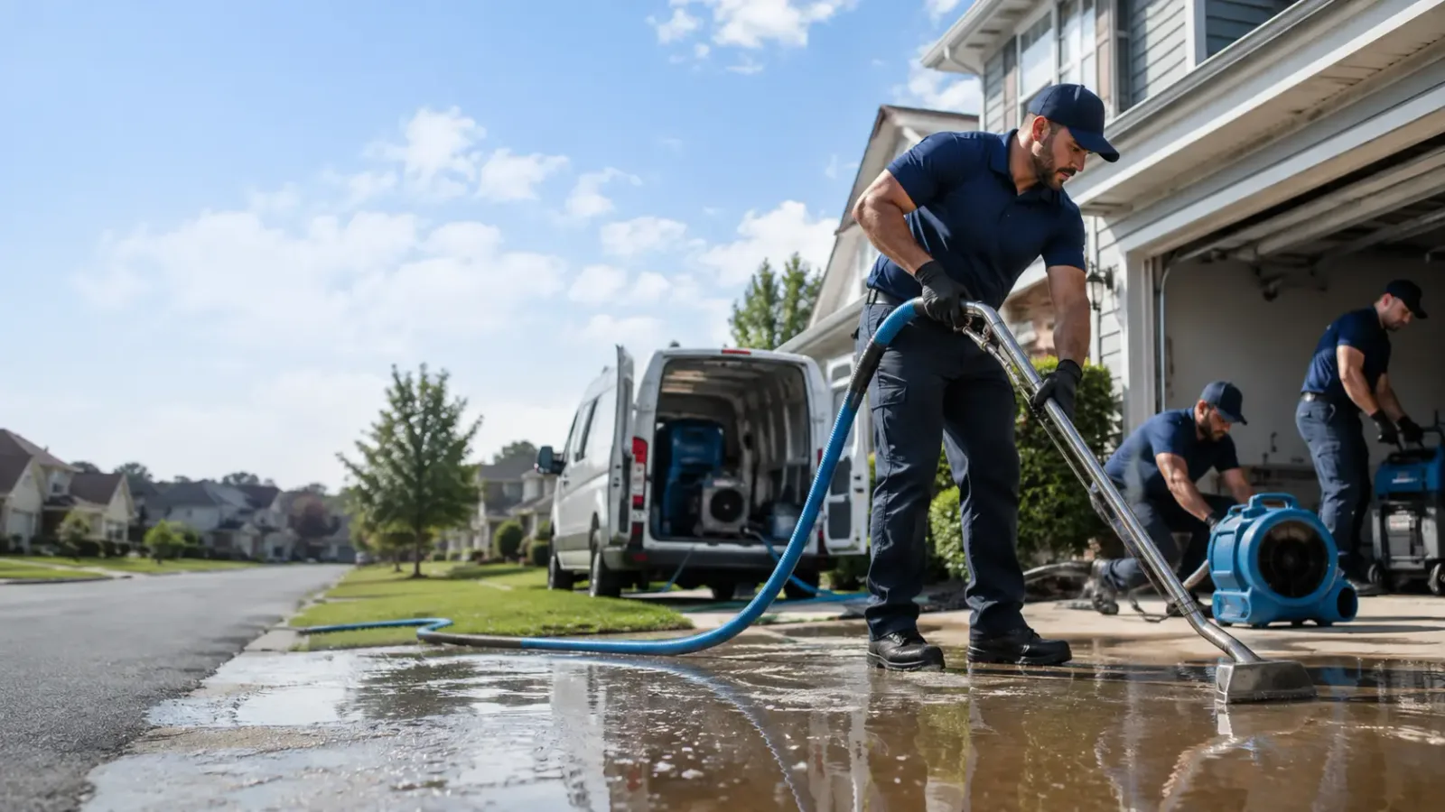 Flood Damage Restoration in Hamersville, OH